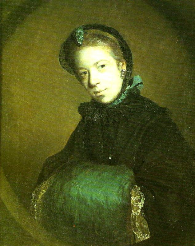 Sir Joshua Reynolds miss mary pelham Norge oil painting art